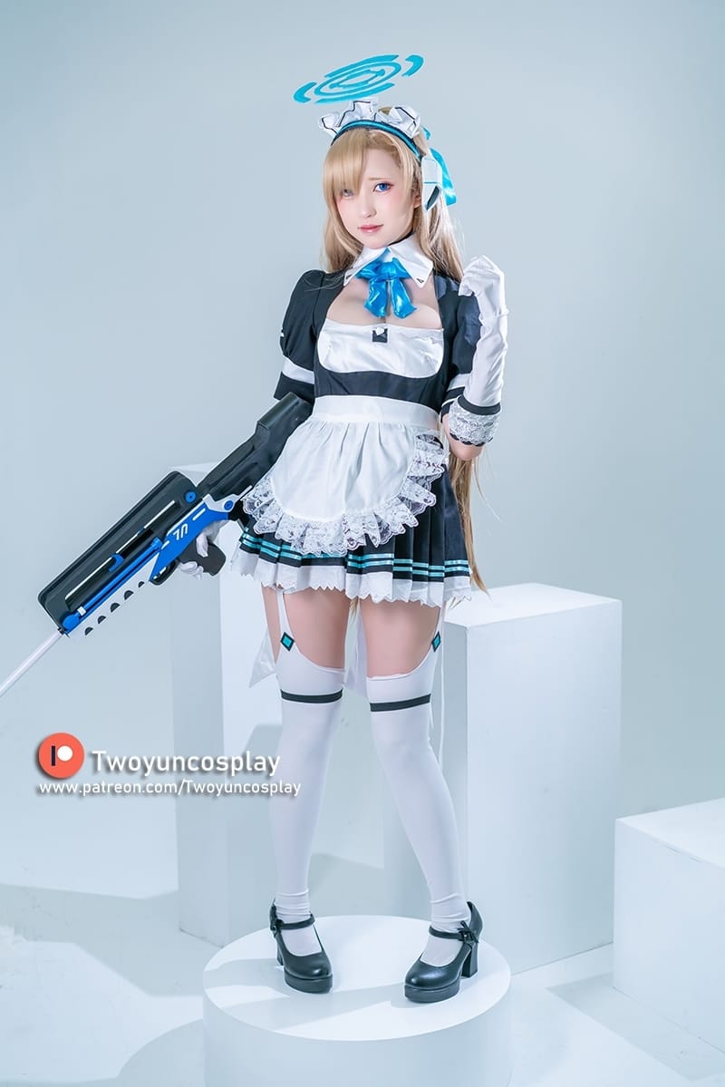 《蔚藍檔案》一之瀨明日奈 / Blue Archive: Ichinose Asuna (Maid Ver.)